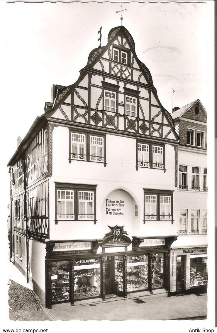 Montabaur - Freiherr Vom Stein'sches Haus Mit Geschäft V.1965 (5113) - Montabaur