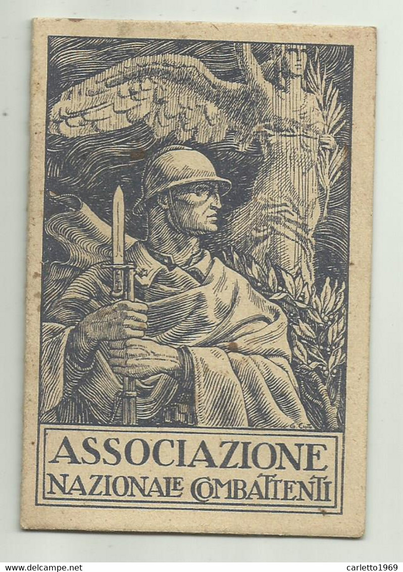 ASSOCIAZIONE NAZIONALE COMBATTENTI ANNO 1940   SEZIONE GENOVA SESTRI - Collections