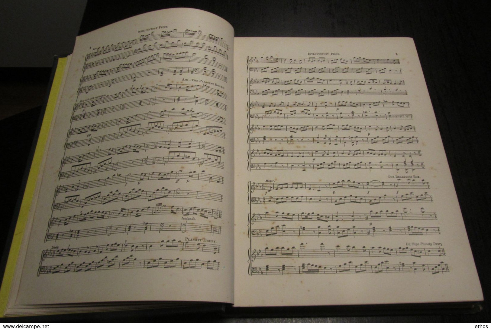 Mélodies irlandaises avec Symphonies... Par Sir John Stevenson...Edition 1859.