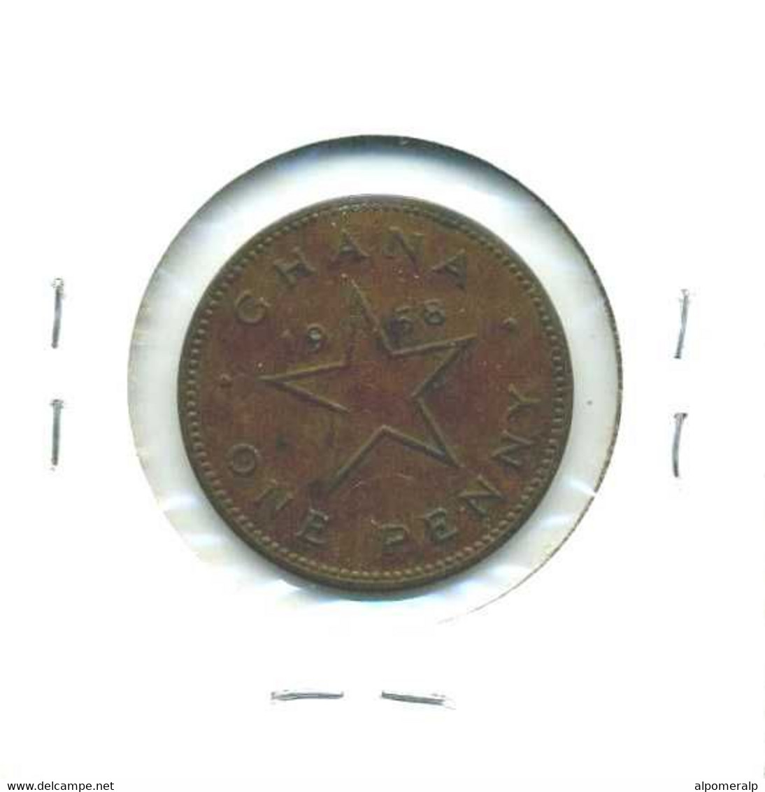 Ghana 1958 - 1 Penny - Ghana