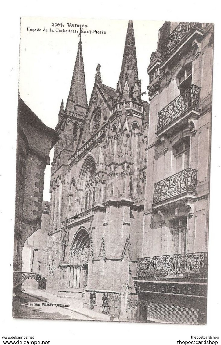 CPA 56 Vannes Cathedrale Achetez Immediatement - Vannes