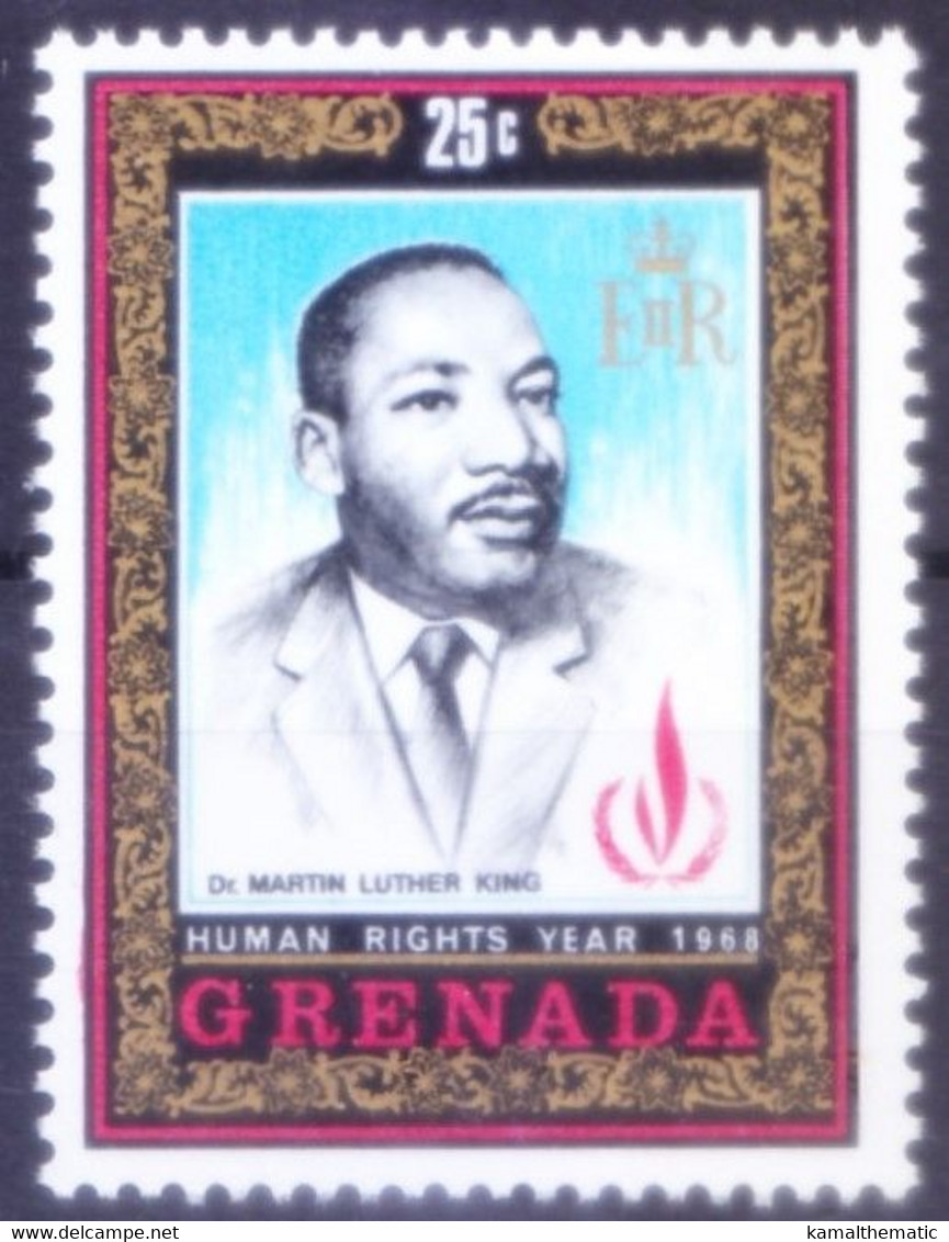 Grenada 1969 MNH, Dr. Martin Luther King Nobel Peace Winner - Martin Luther King