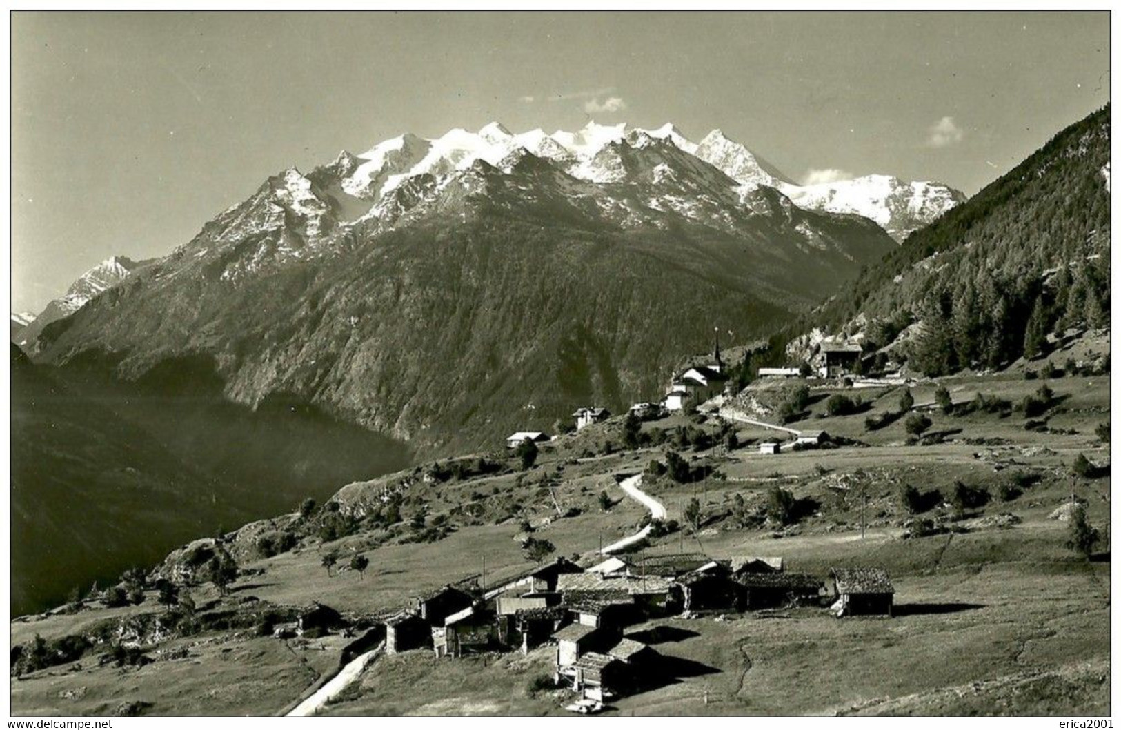 VS Valais. Zeneggen. Mischabelgruppe,palfrin U Nadelgrat - Zeneggen