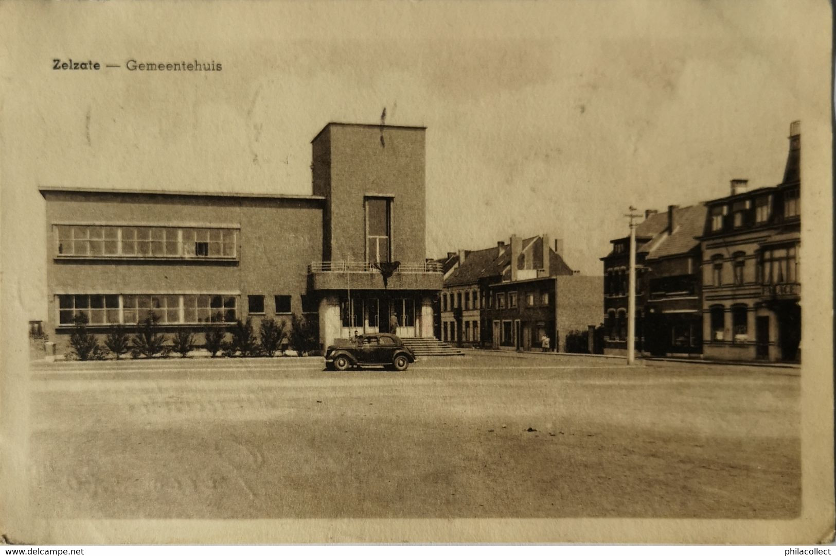 Zelzate // Gemeentehuis (Automobile) 19?? - Zelzate