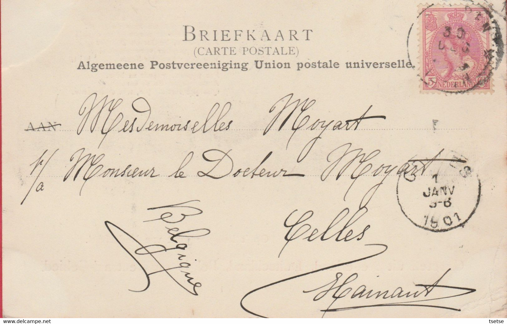 Groeten Uit Nederland, Duitschland, België En Neutral-Gebied ... Précurseur 1901 ( Voir Verso ) - Vaals