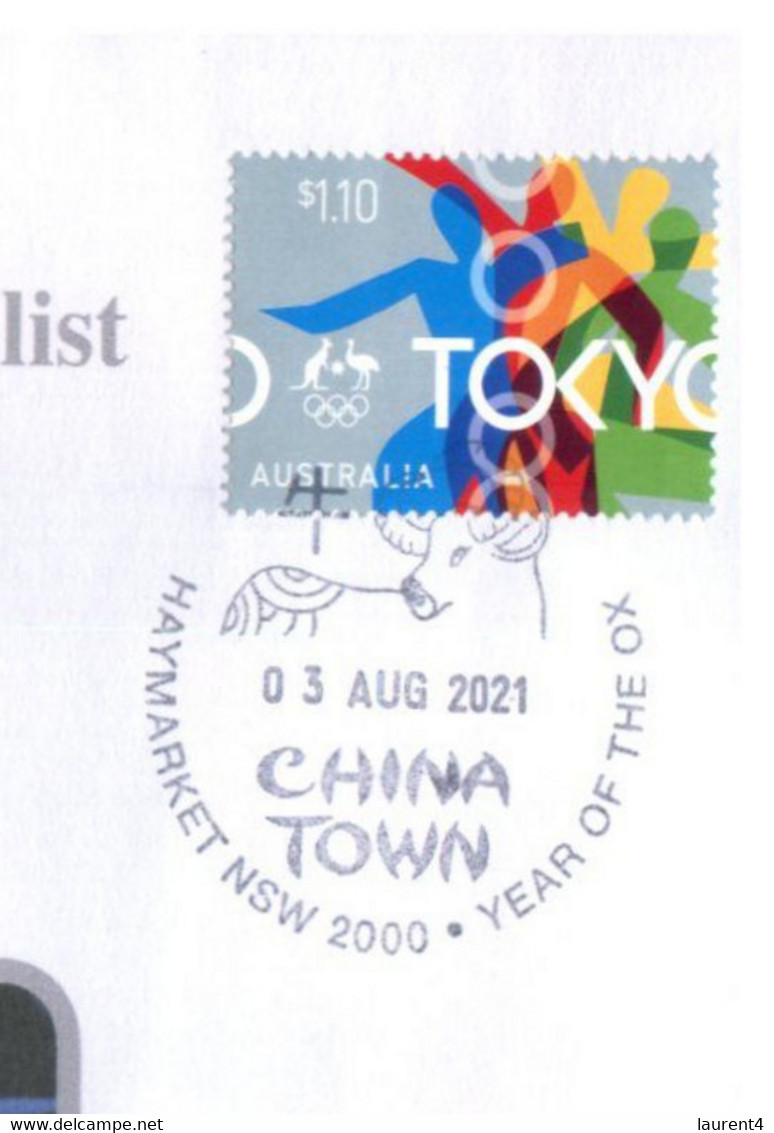 (XX 18 A) 2020 Tokyo Summer Olympic Games - New Zealand Bronze Medal 3-8-2021 - Boxing - Men's Heavy (new Olympic Stamp) - Eté 2020 : Tokyo