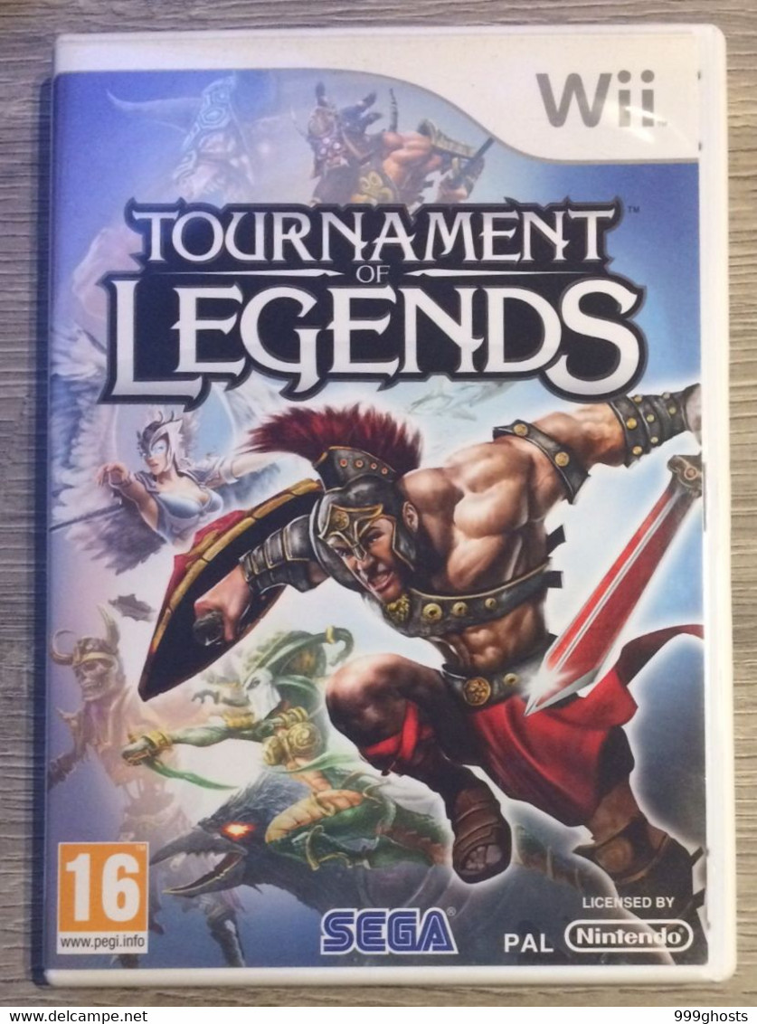 NINTENDO WII GAME TOURNAMENT OF LEGENDS - USED - INCLUDING MANUAL - Wii