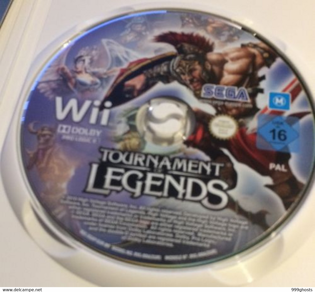 NINTENDO WII GAME TOURNAMENT OF LEGENDS - USED - INCLUDING MANUAL - Wii