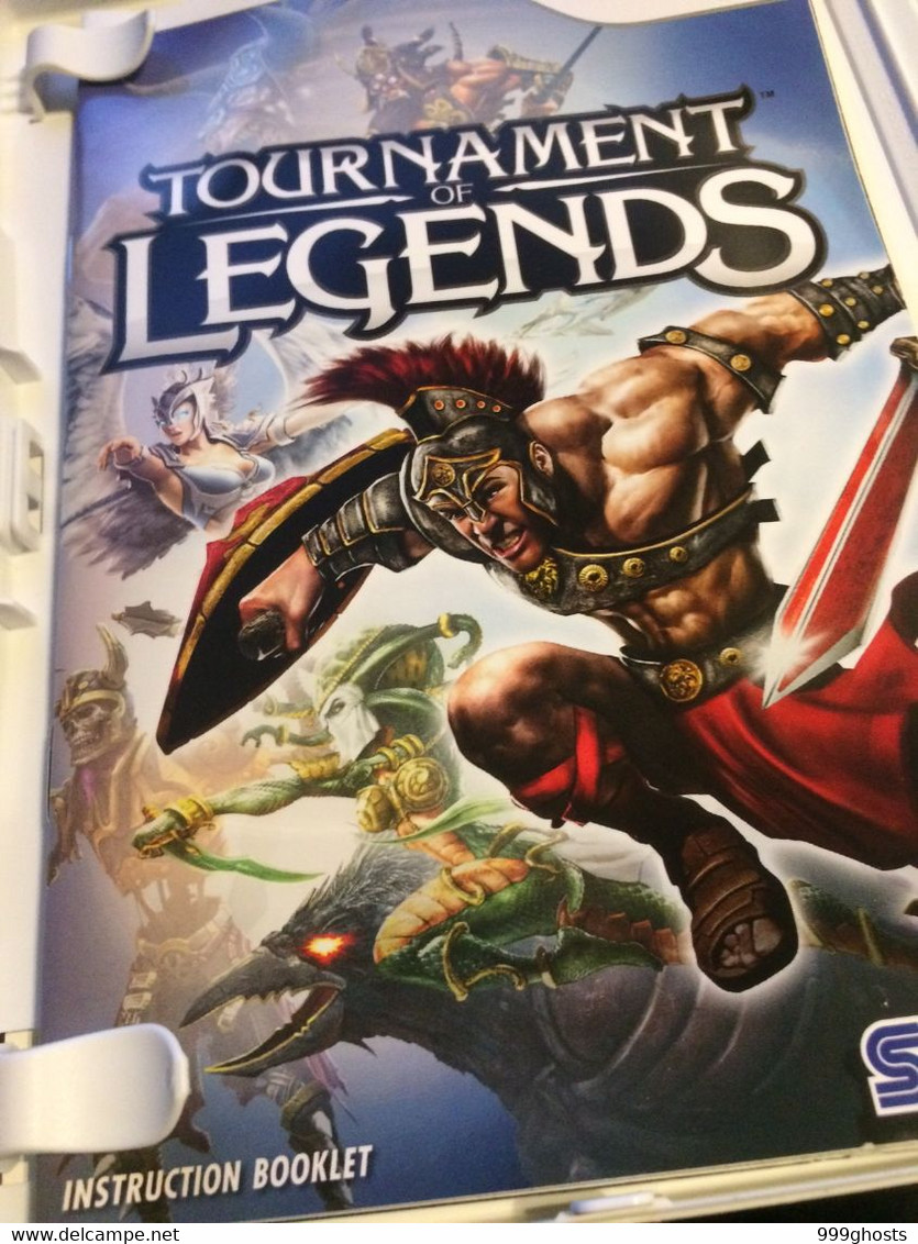 NINTENDO WII GAME TOURNAMENT OF LEGENDS - USED - INCLUDING MANUAL - Wii