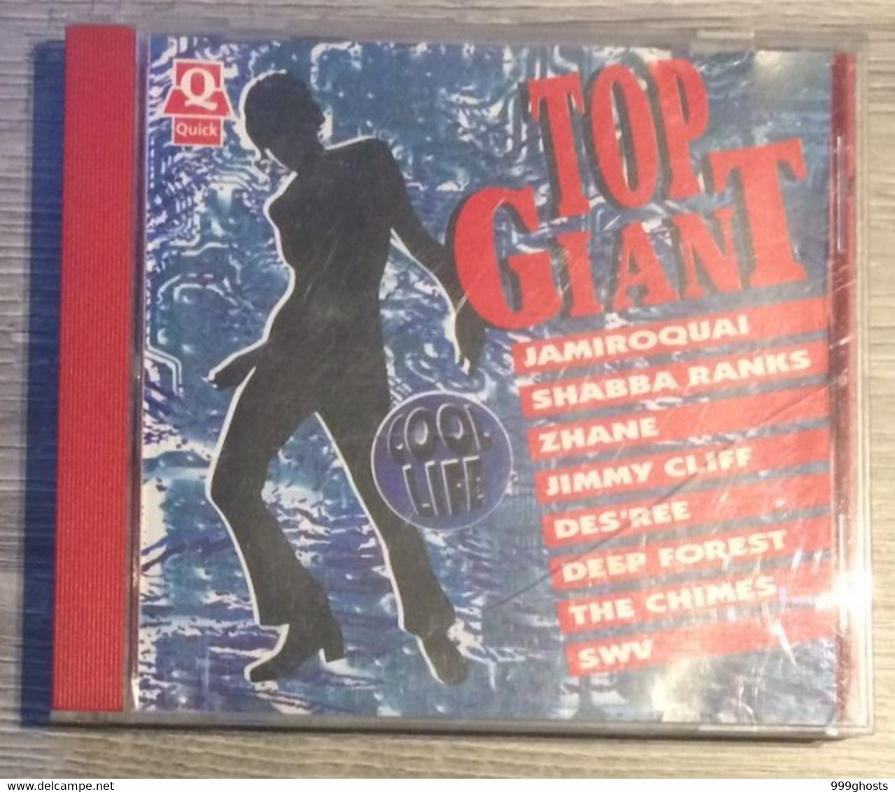 QUICK CD TOP GAINT (Case Damaged, CD Good) JAMIROQUAI SHABBA RANKS ZHANE JIMMY CLIFF DES'REE DEEP FOREST THE CHIMES SWV - Compilations