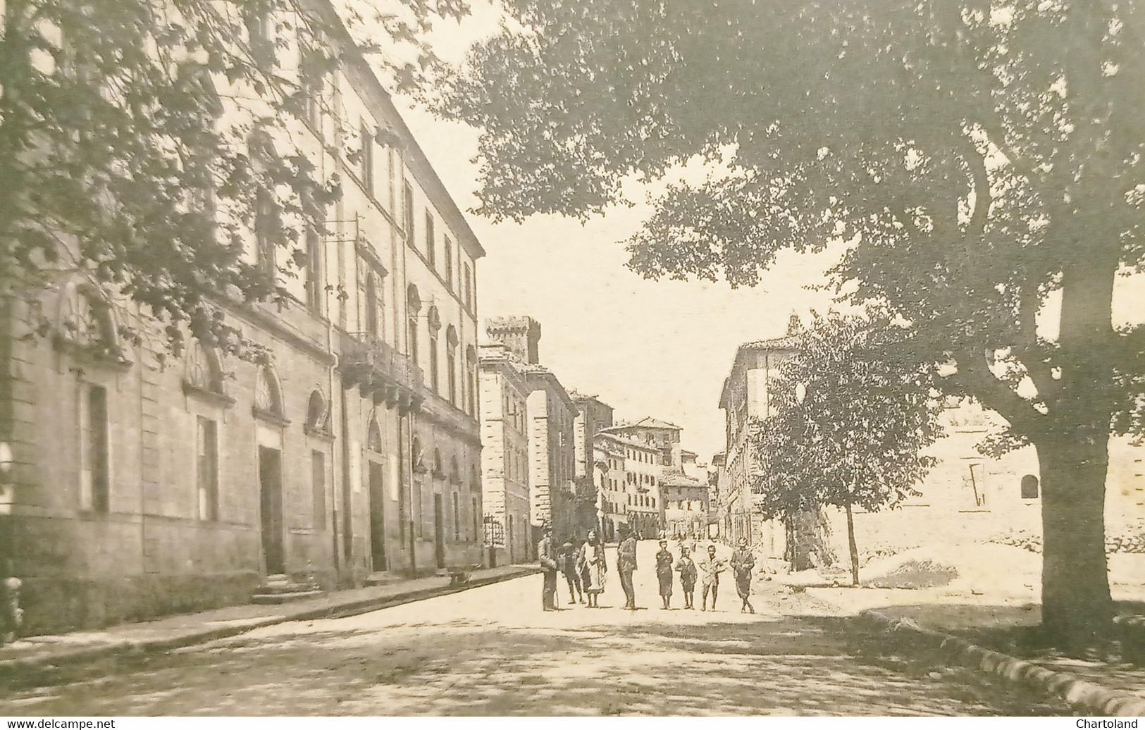 Cartolina - Arcidosso - Corso Vittorio Emanuele - 1914 - Grosseto