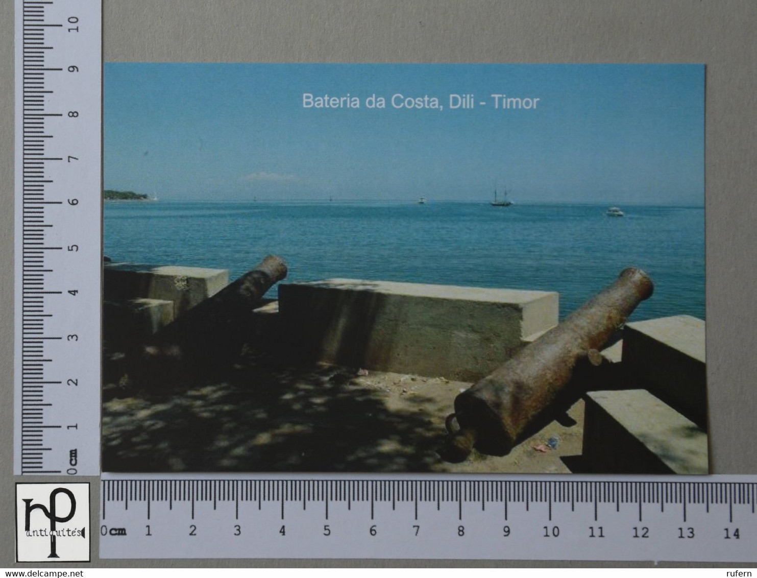 TIMOR - BATERIA DA COSTA -  DILÍ -   2 SCANS  - (Nº44345) - Osttimor