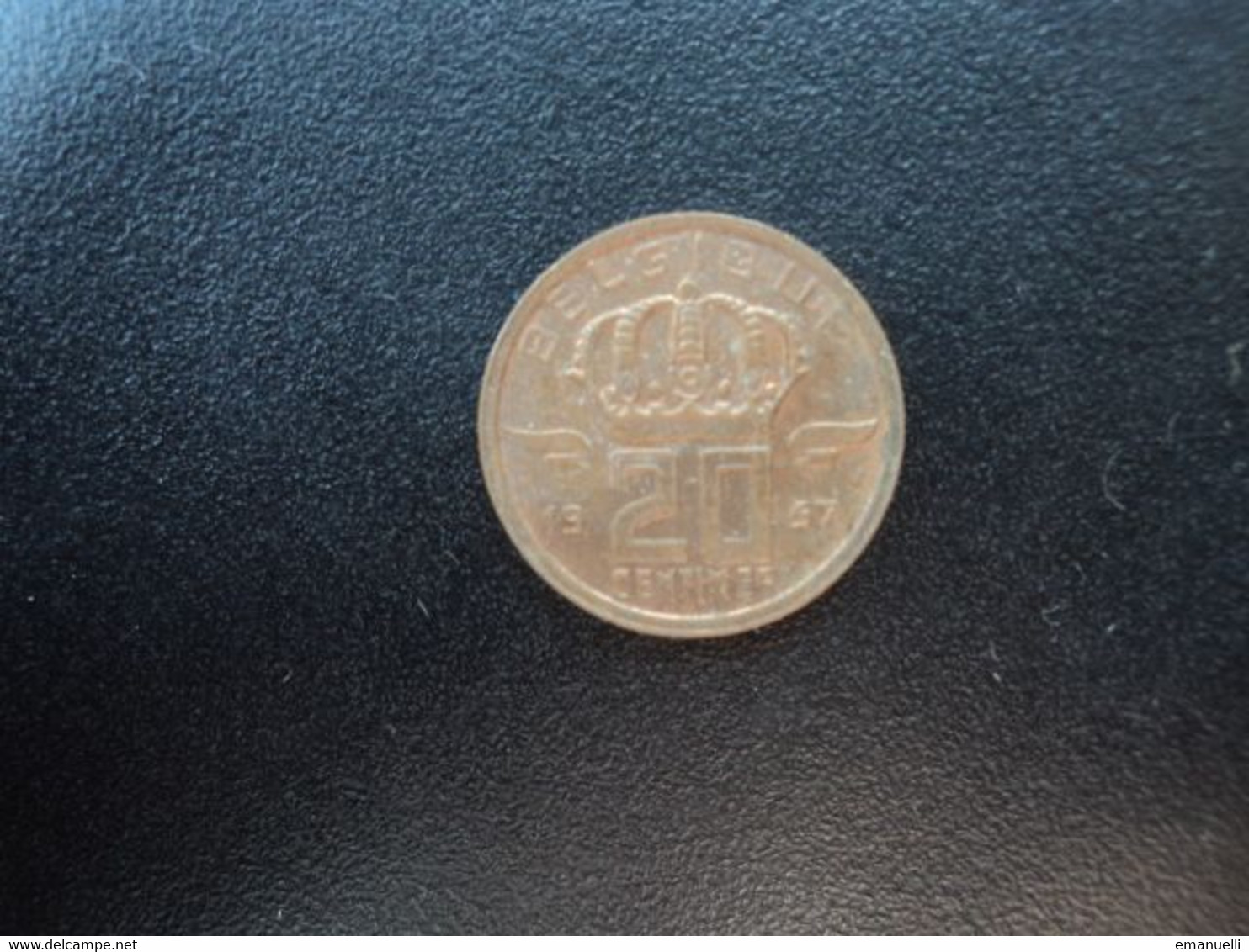 BELGIQUE : 20 CENTIMES  1957    KM 146     SUP  * - 20 Cents