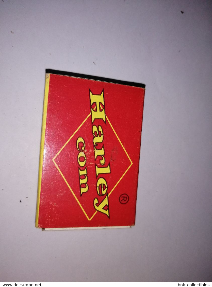 Old Matchbox - Harley Com - Zündholzschachteln