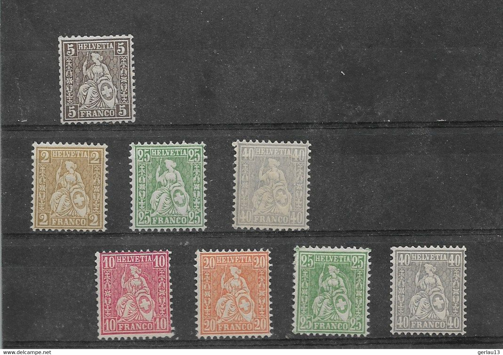 SUISSE    PETIT LOT   **      NEUFS SANS CHARNIERE - Lotes/Colecciones