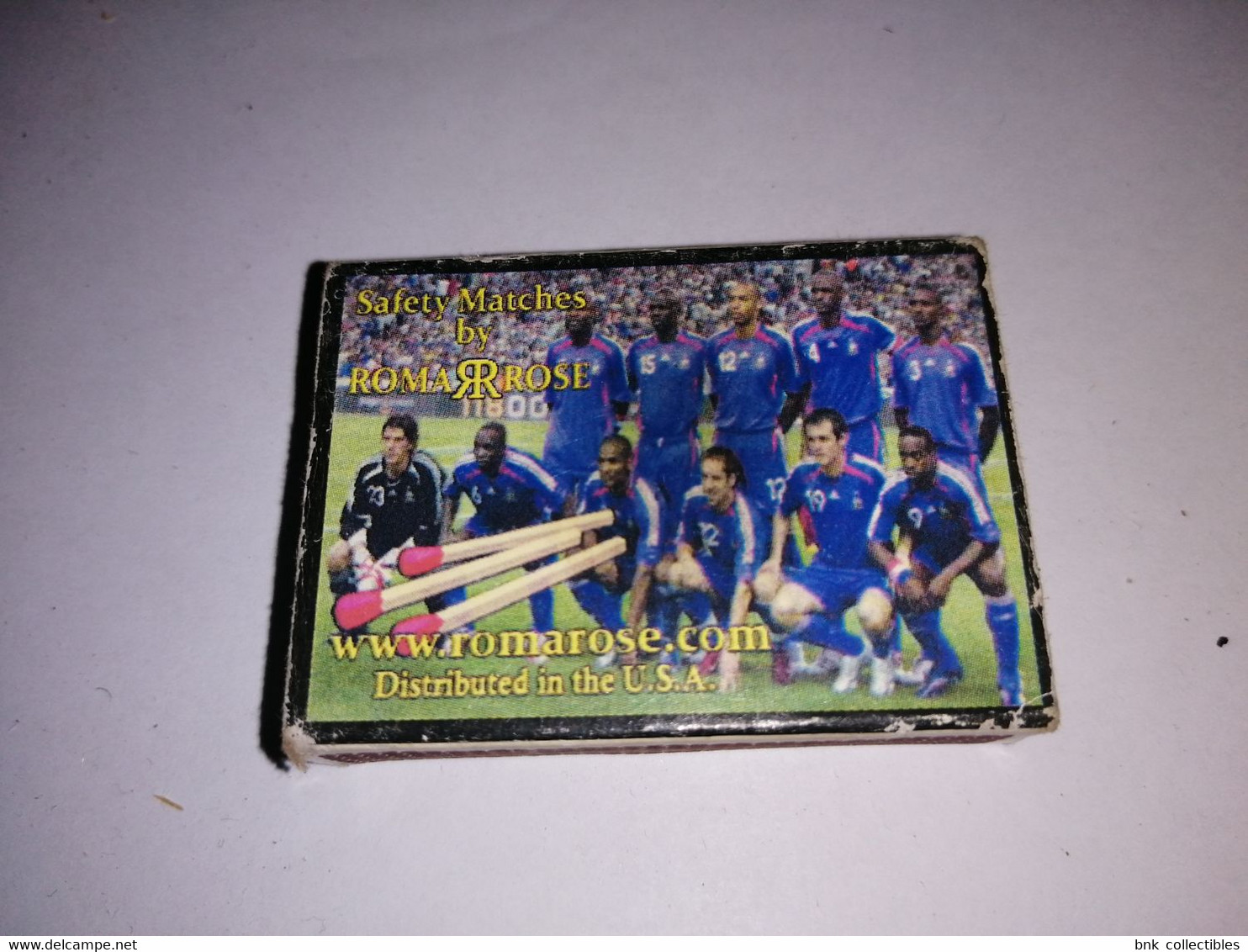 Romania Old Matchbox - Soccer Team - Zündholzschachteln