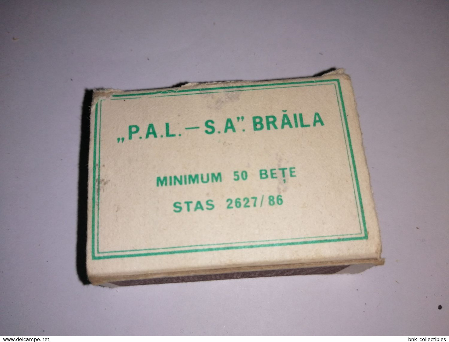 Romania Old Matchbox - PAL - Zündholzschachteln