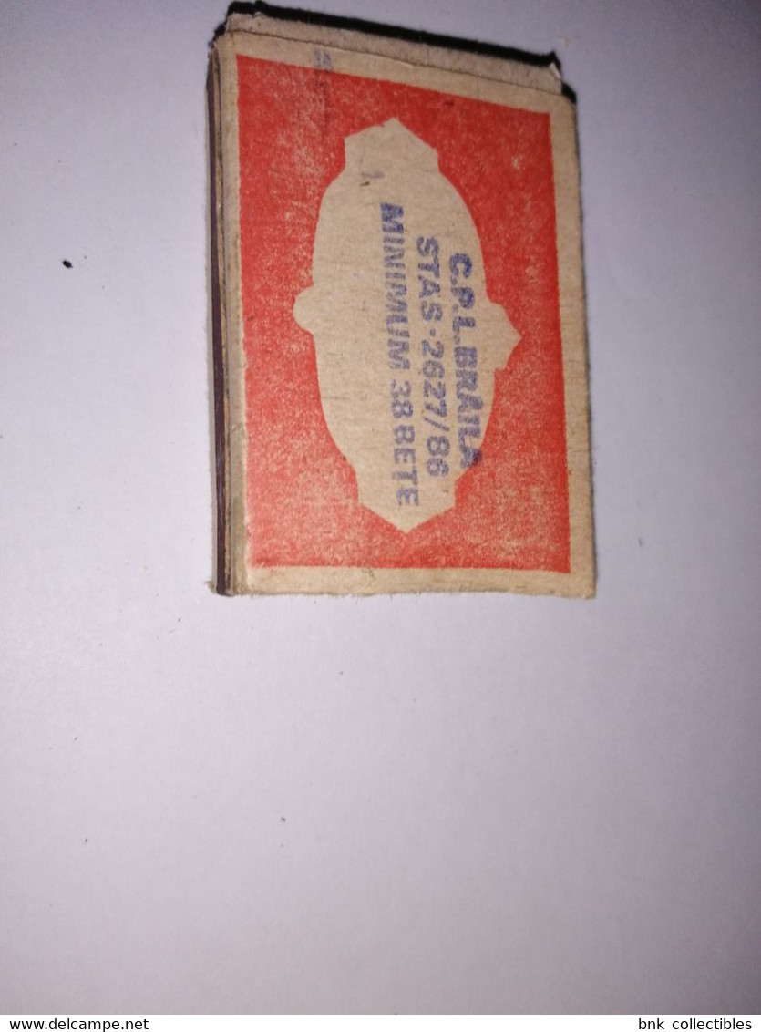 Romania Old Matchbox - CPL Braila - Zündholzschachteln