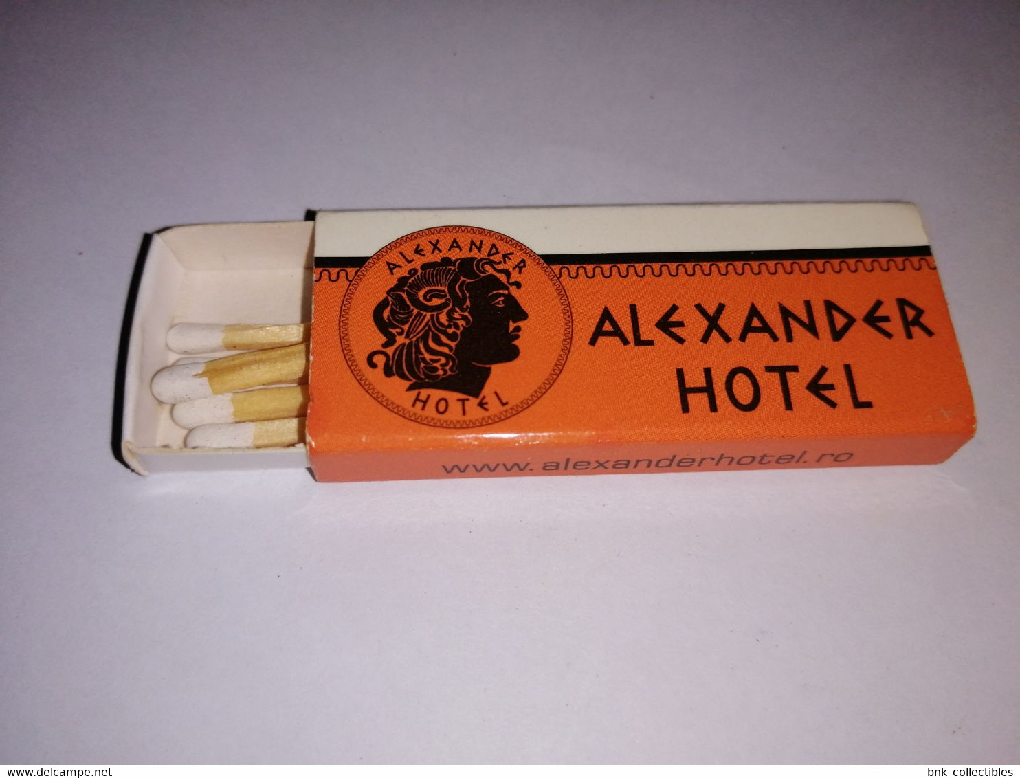 Romania Old Matchbox - Alexander Hotel , Voluntary City - Zündholzschachteln