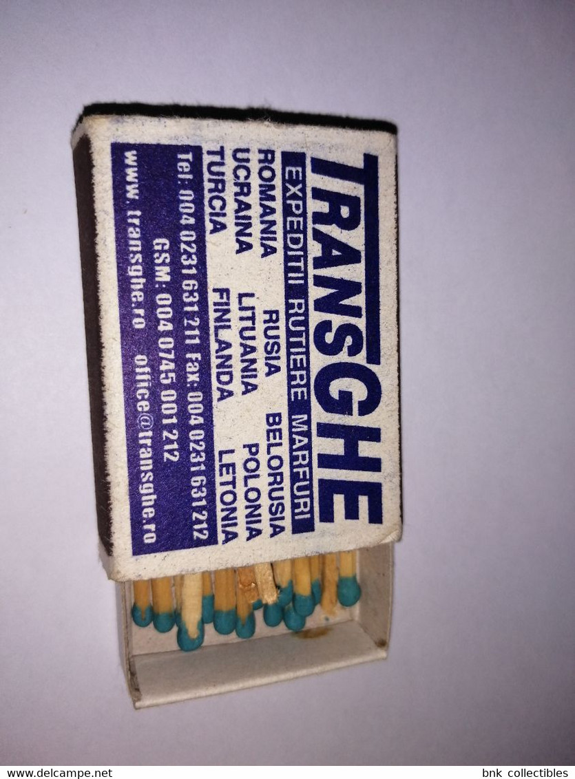 Romania Old Matchbox - TransGhe - Zündholzschachteln