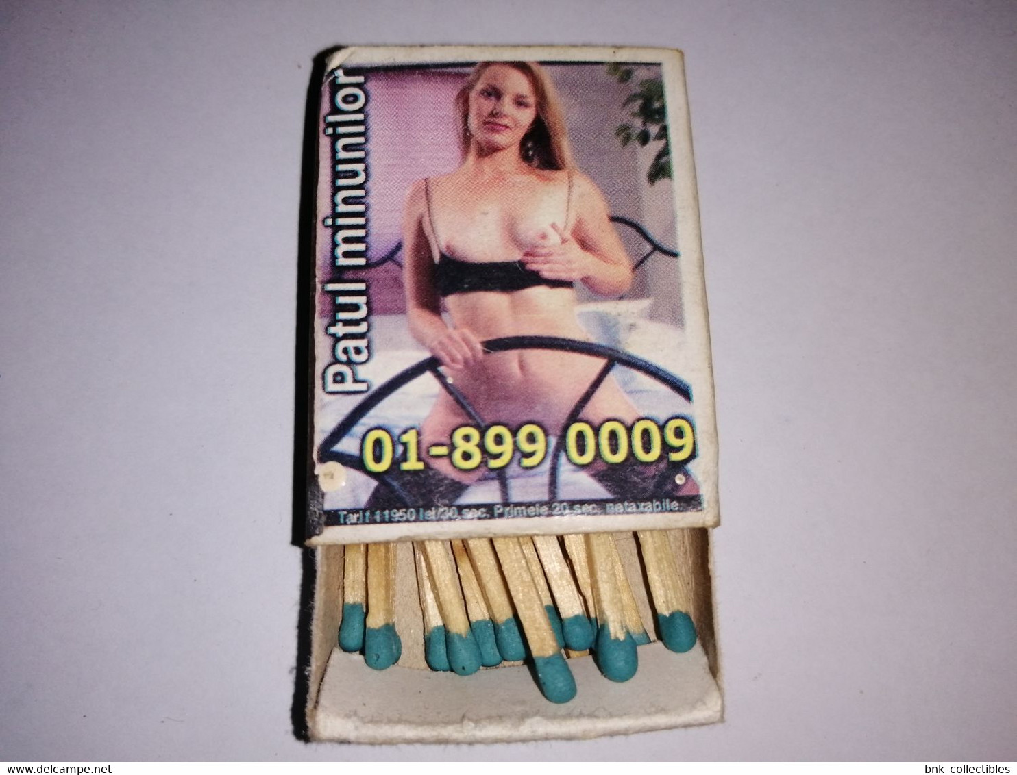 Romania Old Matchbox - Sexy Woman - Zündholzschachteln