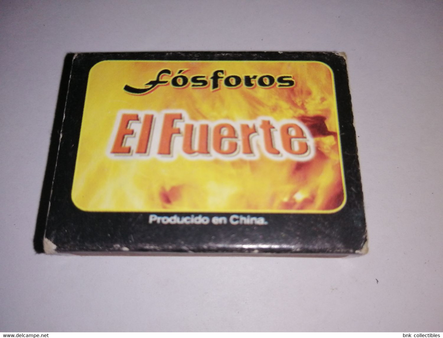 Old Matchbox - El Fuerte - China - Zündholzschachteln