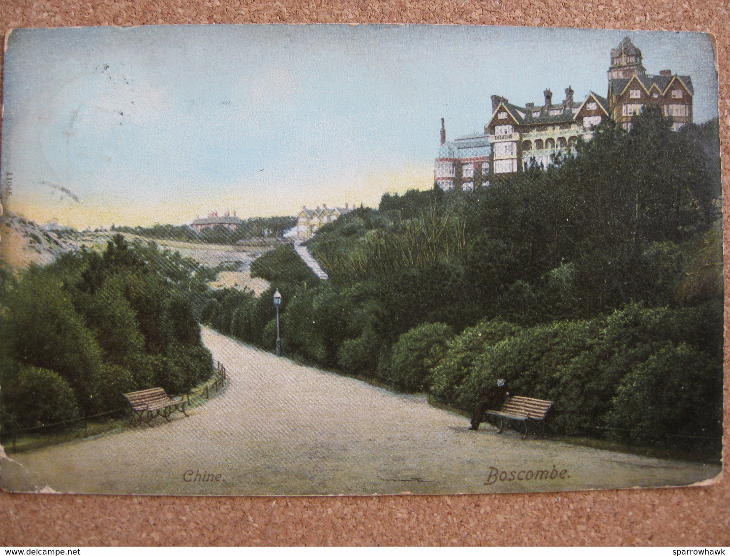 Chine, Boscombe, Hampshire - Posted 1905  (Bournemouth Single Ring) - Bournemouth (hasta 1972)