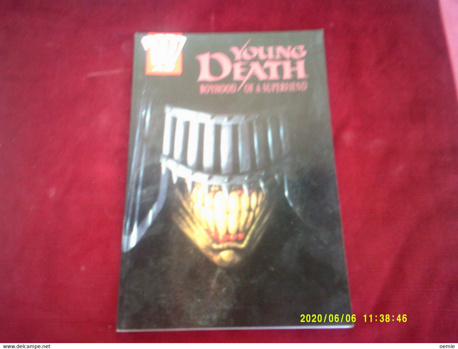 2000 AD  /  YOUNG  DEATH   /  BOYHOOD  / OF A SUPERFIEND - Altri Editori