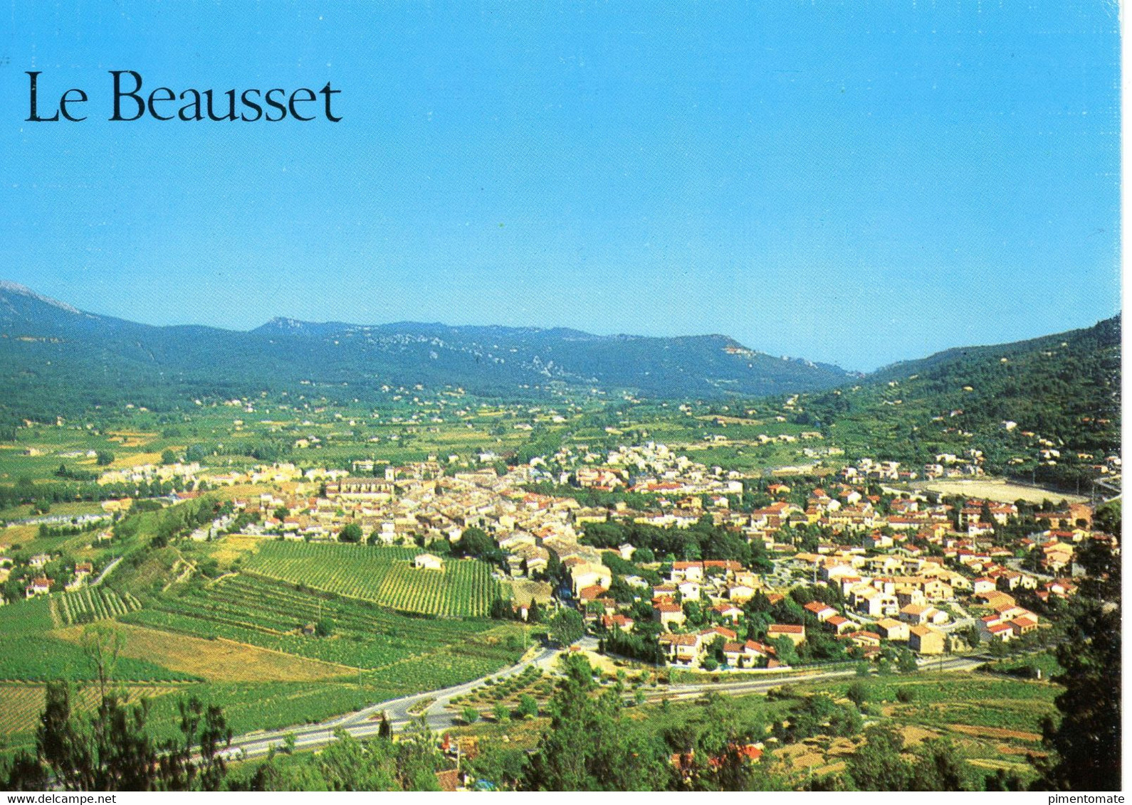 LE BEAUSSET VUE GENERALE - Le Beausset