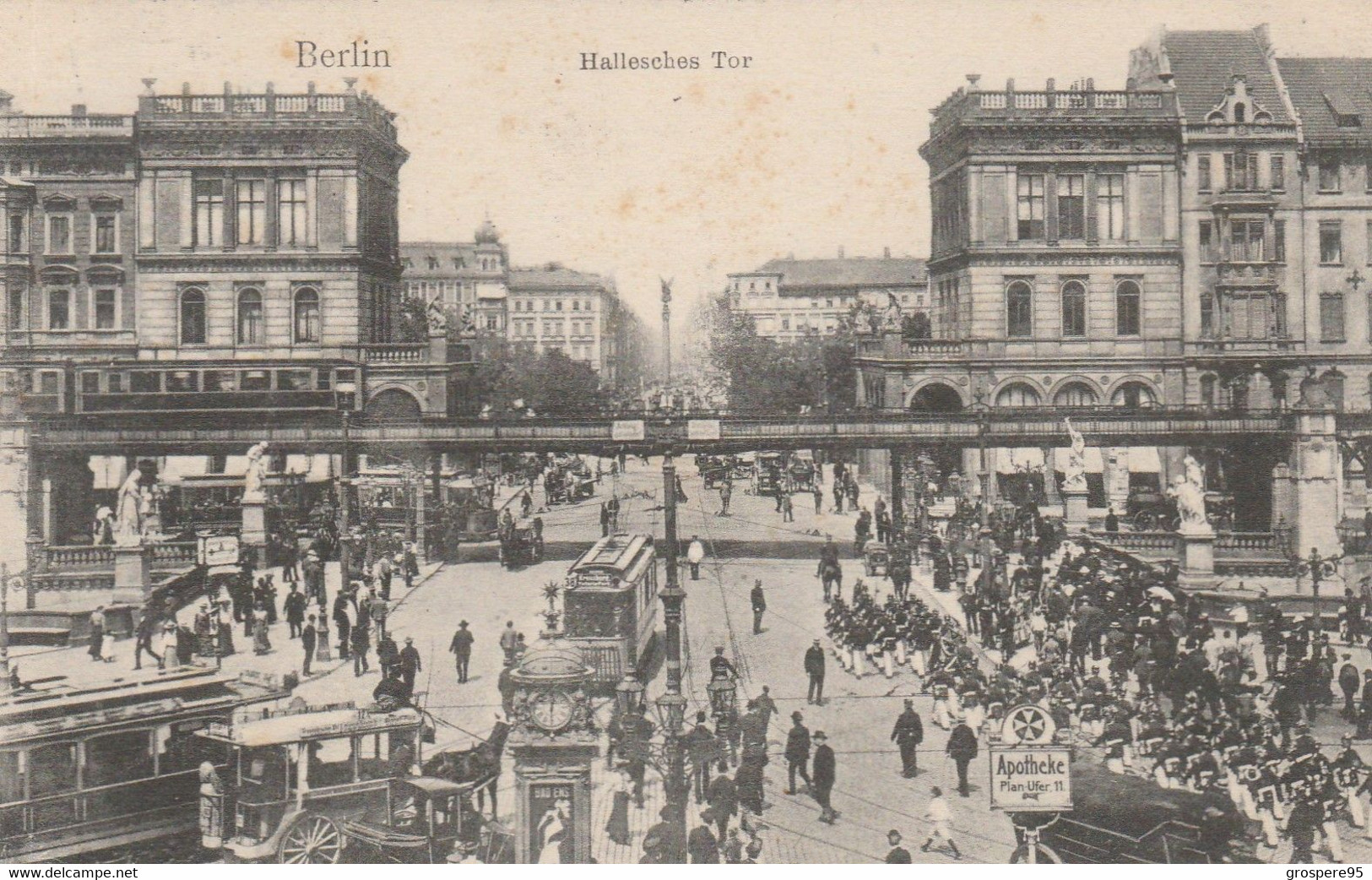 BERLIN HALLESCHES TOR 1910 - Halensee