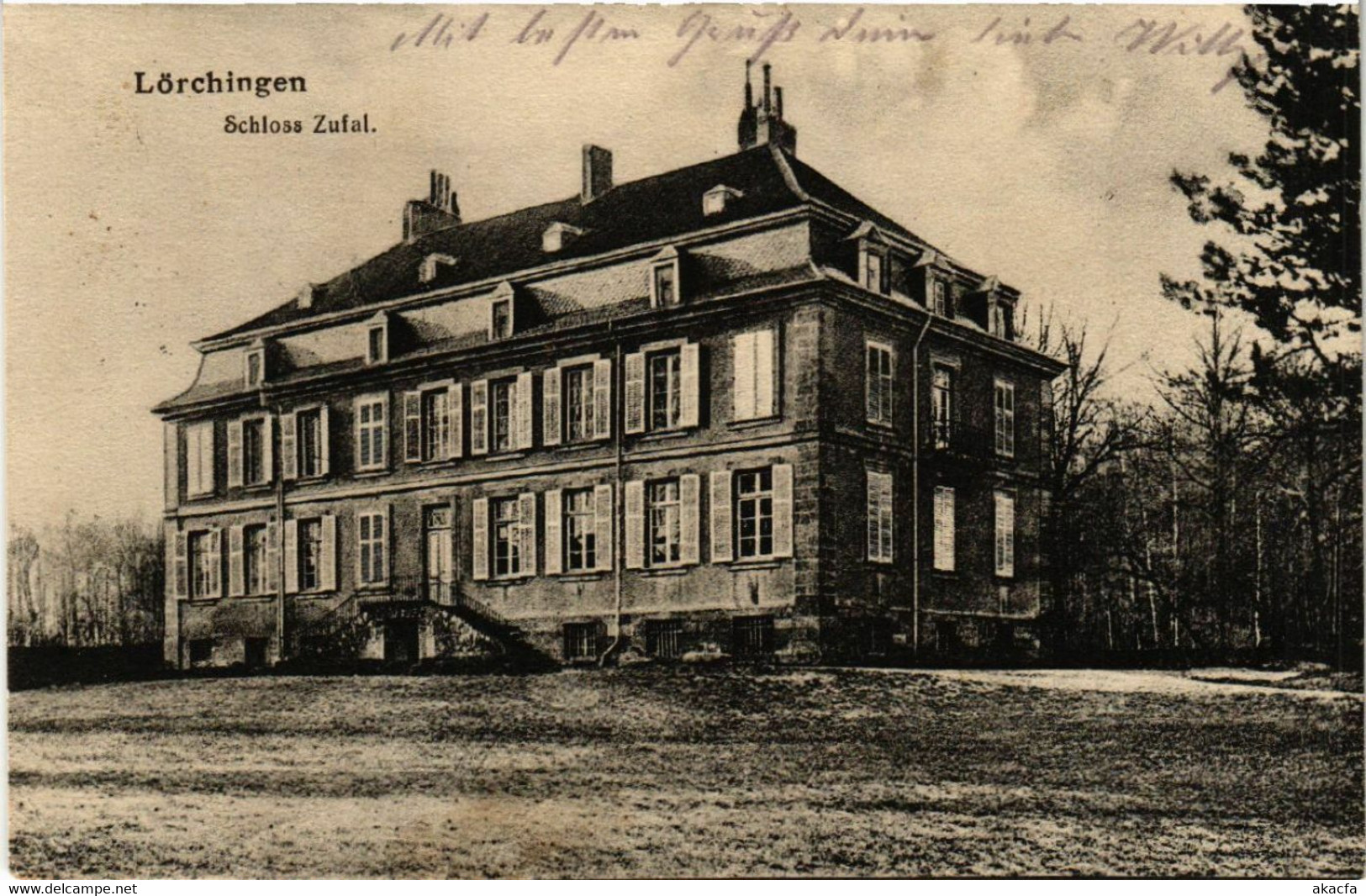 CPA AK LORCHINGEN - Schloss Zufal (471216) - Lorquin