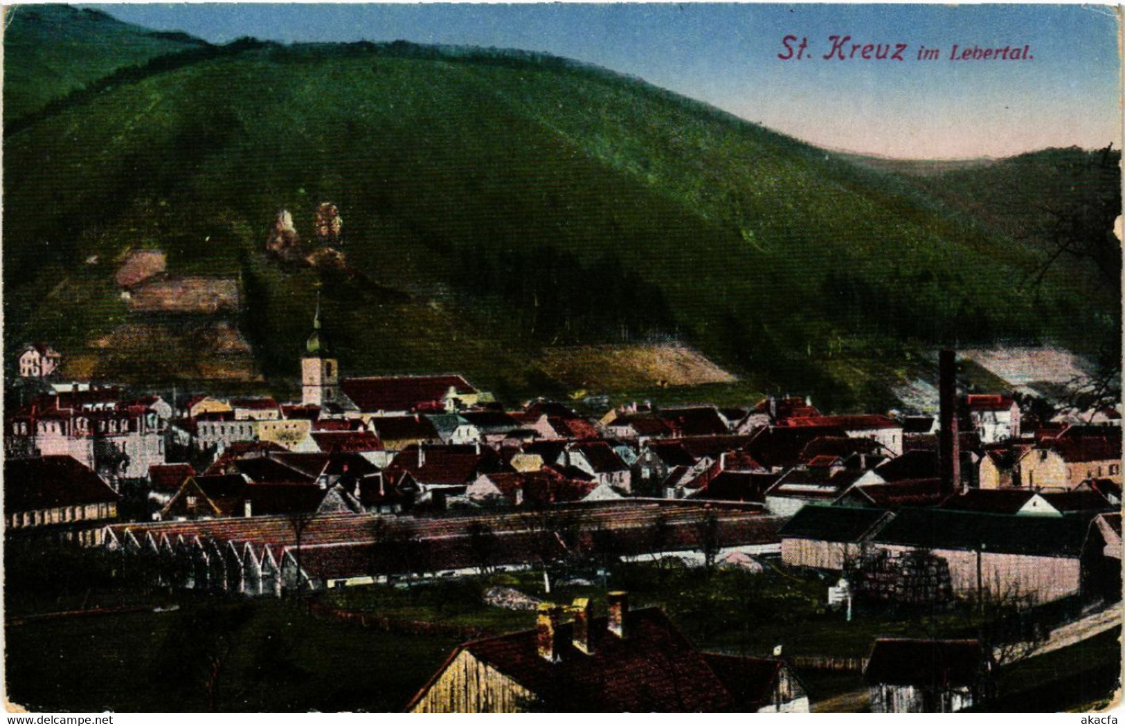 CPA AK St-KREUZ Im LEBERTAL (471369) - Sainte-Croix-aux-Mines