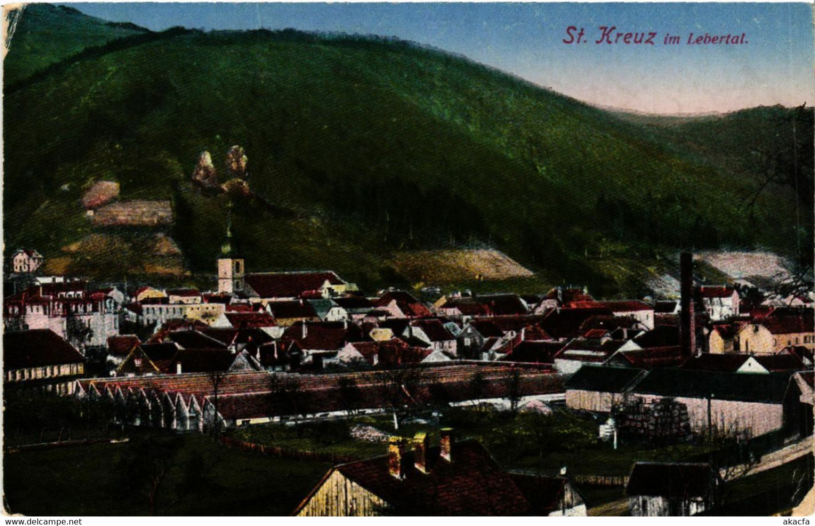 CPA AK St-KREUZ Im LEBERTAL (471414) - Sainte-Croix-aux-Mines