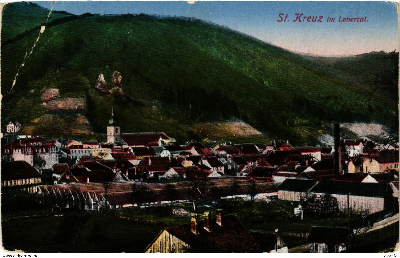 CPA AK St-KREUZ Im LEBERTAL (471571) - Sainte-Croix-aux-Mines