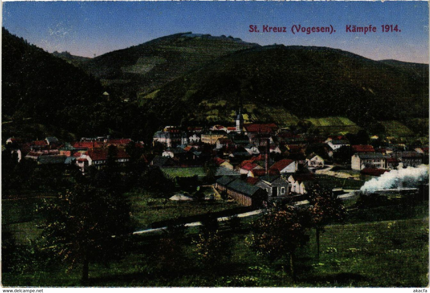 CPA AK St-KREUZ - Kampfe 1914 (471594) - Sainte-Croix-aux-Mines