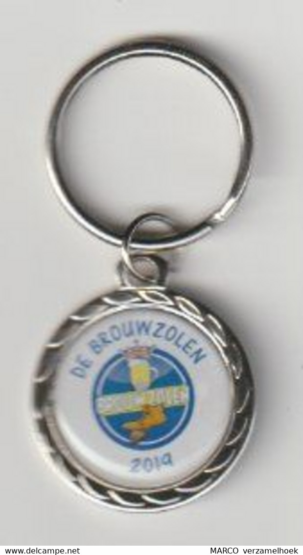 Porte Clé-sleutelhanger-key Chain Carnaval-karnaval De Brouwzolen Brouwhuis-helmond (NL) 2019 - Carnival