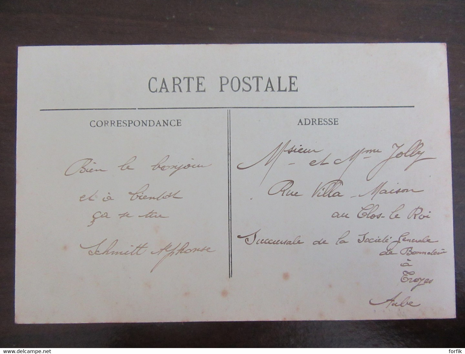 Timbre 5c Semeuse N°137 Avec Impressionnante Variété De Coloration Bleue (vert-bleu) Sur CP Circulée En 1912 - Brieven En Documenten