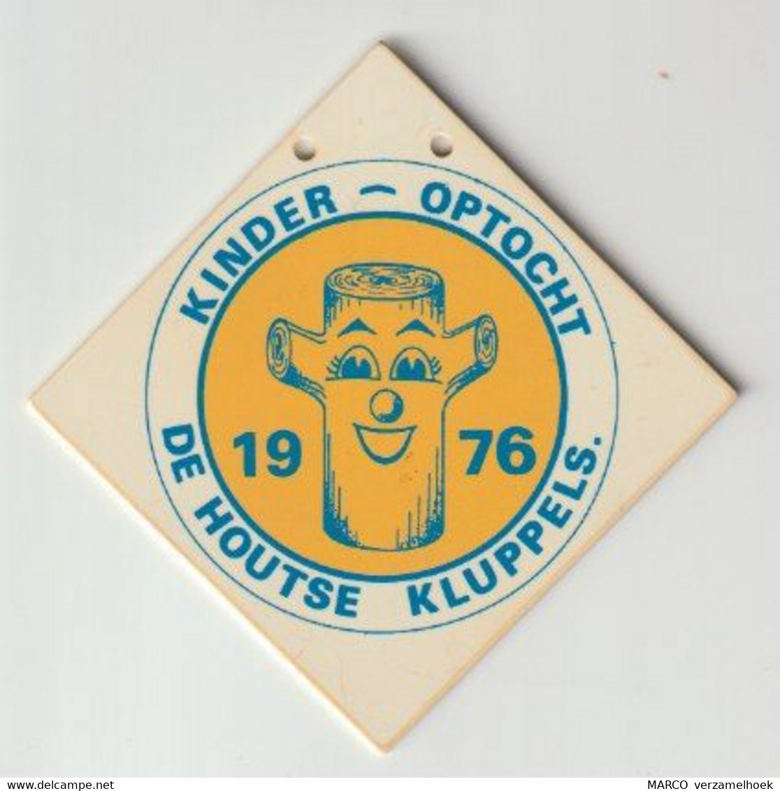 Medaille Carnaval-karnaval Cv De Houtse Kluppels 1976 Mierlo-hout - Helmond (NL) - Carnaval