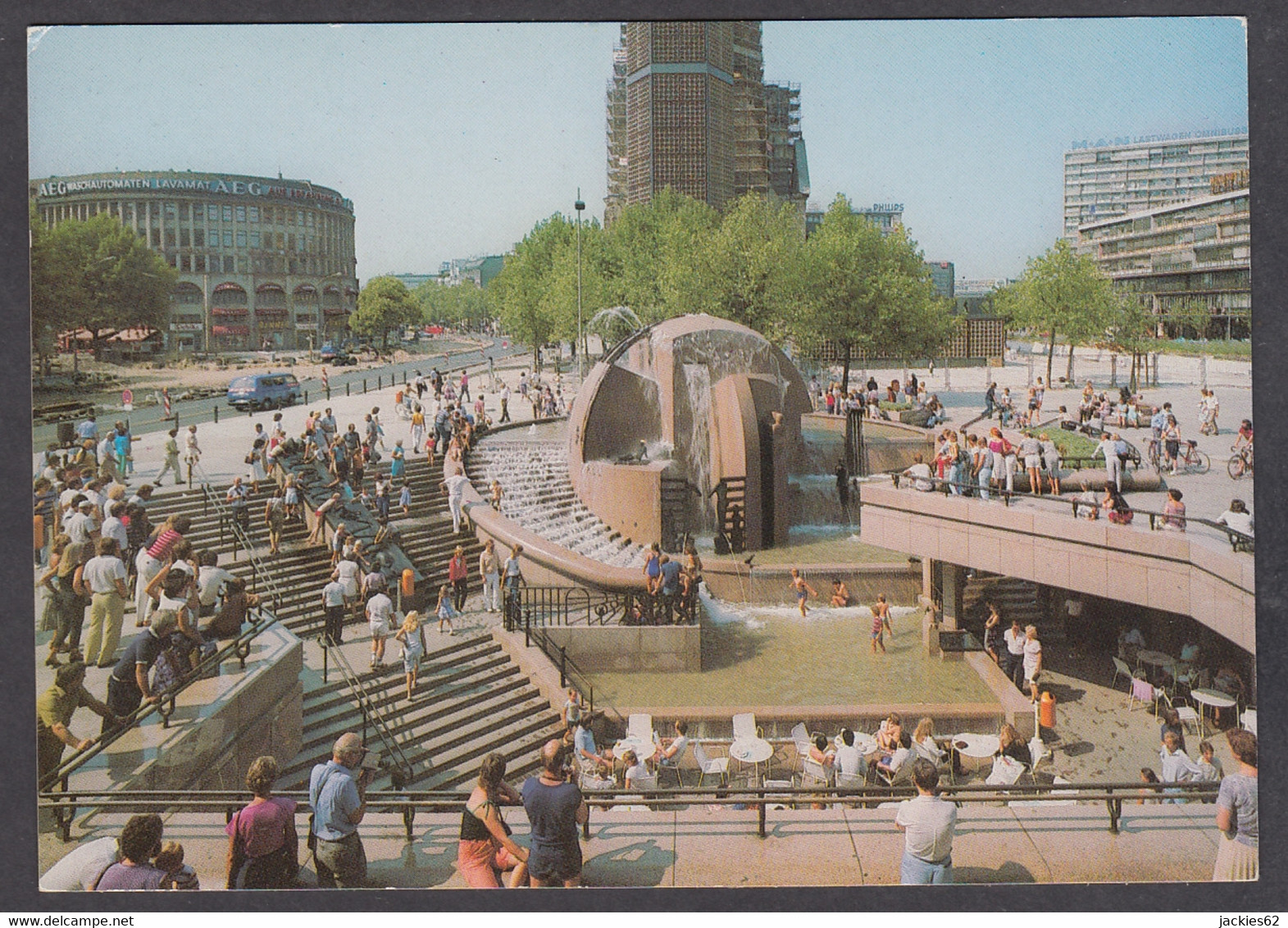 106523/ BERLIN, Brunnen Von Schmettau An Der Gedächtniskirche - Charlottenburg