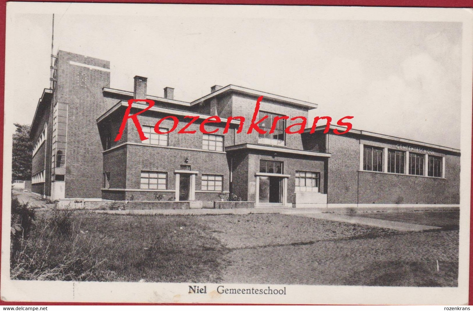 Niel Aan De Rupel Gemeenteschool Architectuur Modernisme Modernism Architecture - Niel