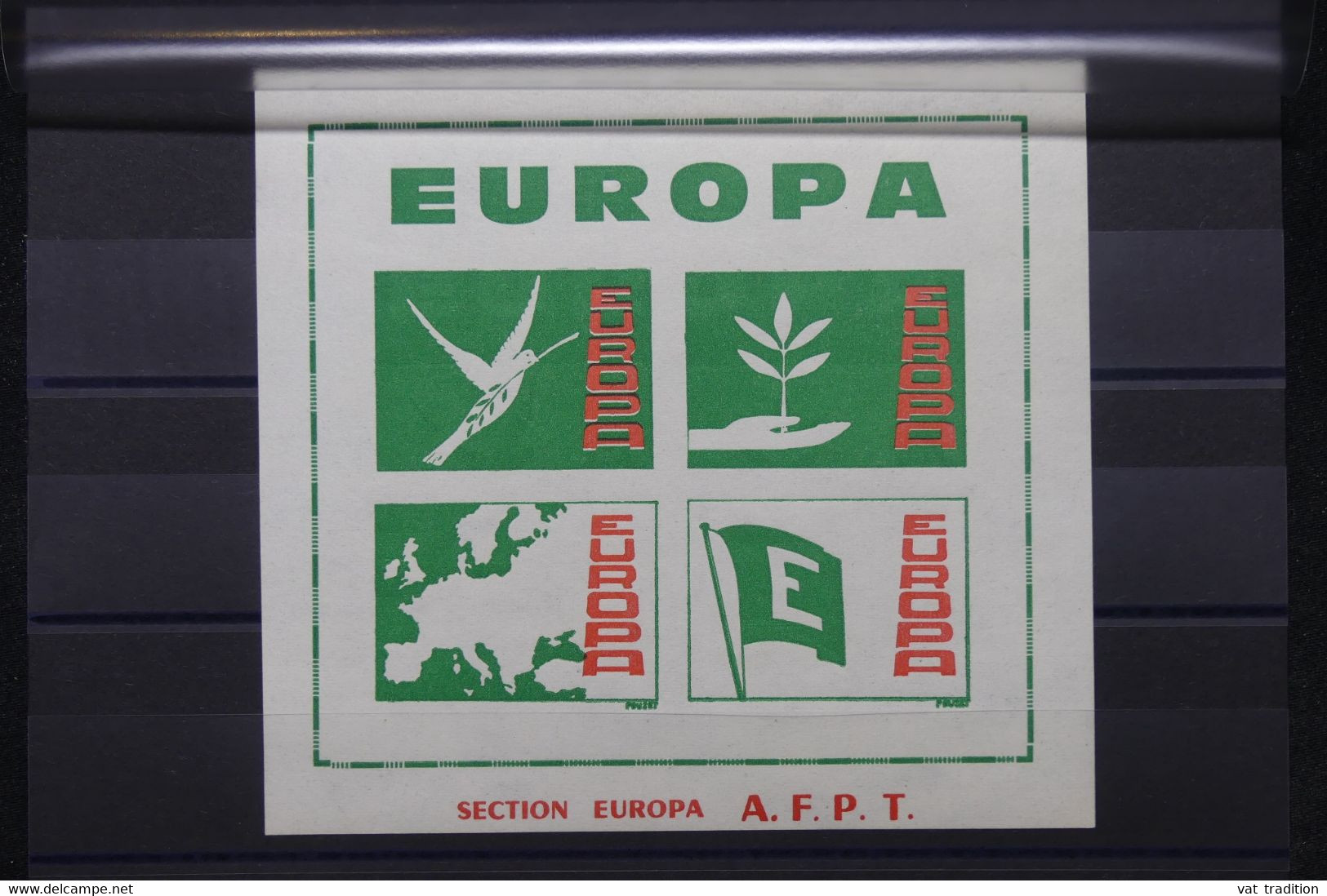 FRANCE - Vignette Bloc  Non Dentelé Europa -  L 104376 - Blocks & Sheetlets & Booklets