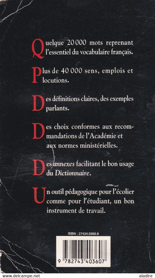 Dictionnaire De La Langue Française - éditions De La Connaissance - Maxi Poche Références - 1995 - 511 Pages - Dictionnaires