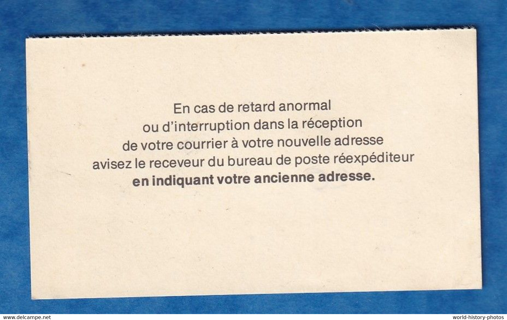 Document Ancien - Récépissé De Dépot D'un Ordre De Réexpédition Temporaire - 1977 - Cachet De La Garenne Colombes - Other & Unclassified