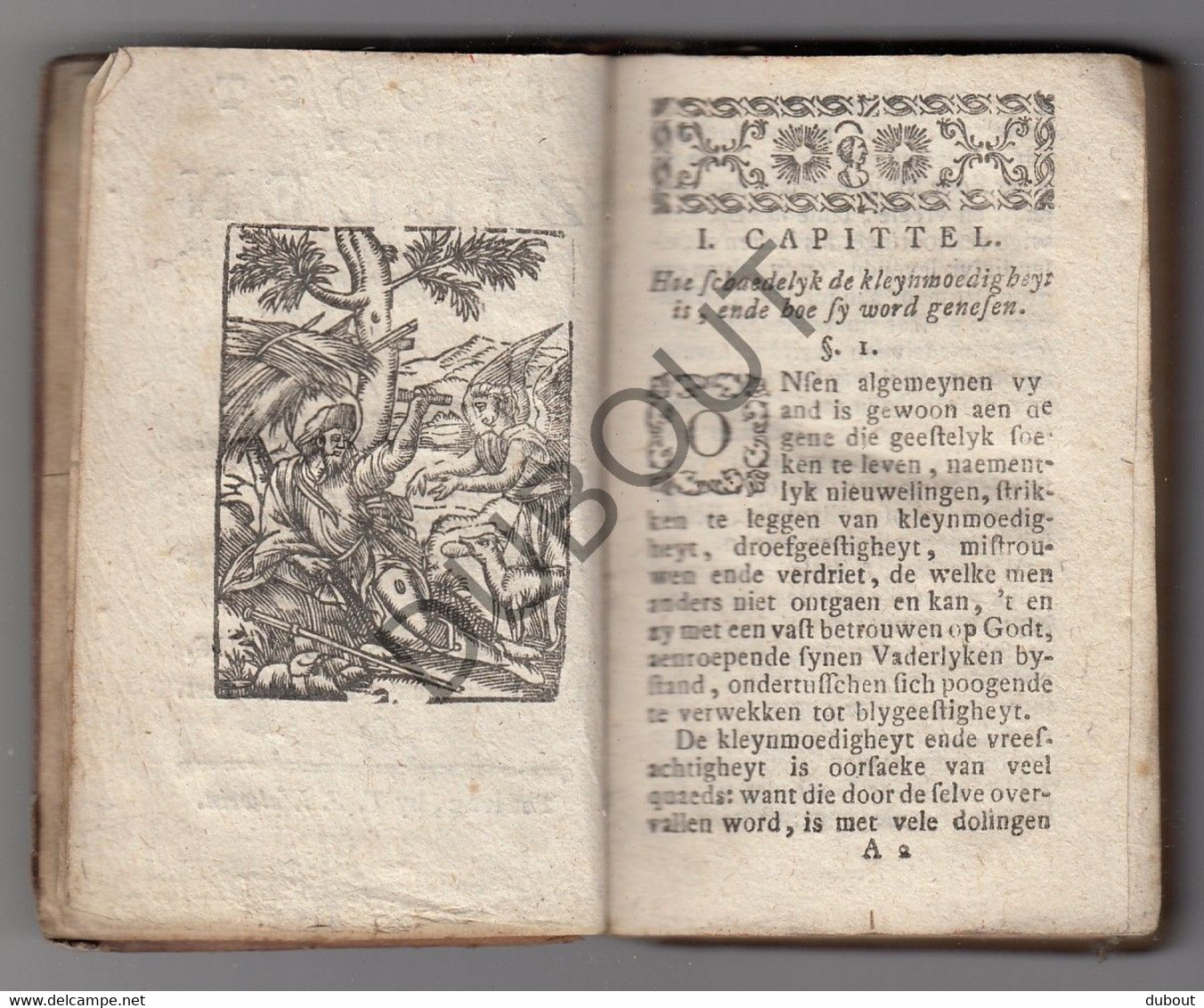 IEPER: Troost Der Zielen - Auteur L. Blosius - 1753 - Druk T.F. Walwein (V397) - Anciens