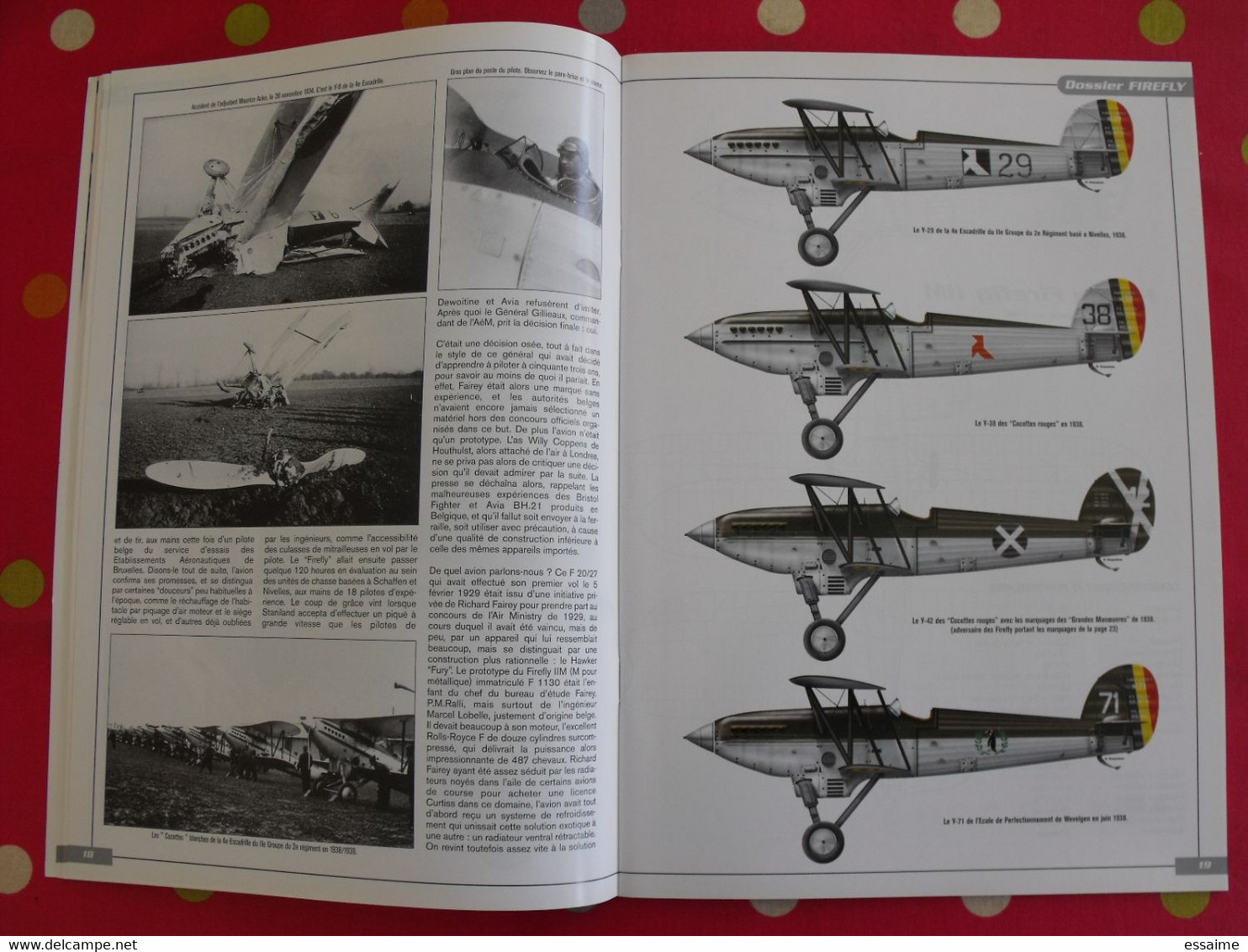 revue air magazine n° 2 de juin 2001  arado griogorovitch Fairey firefly