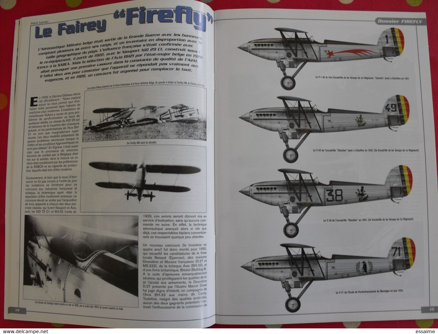 revue air magazine n° 2 de juin 2001  arado griogorovitch Fairey firefly