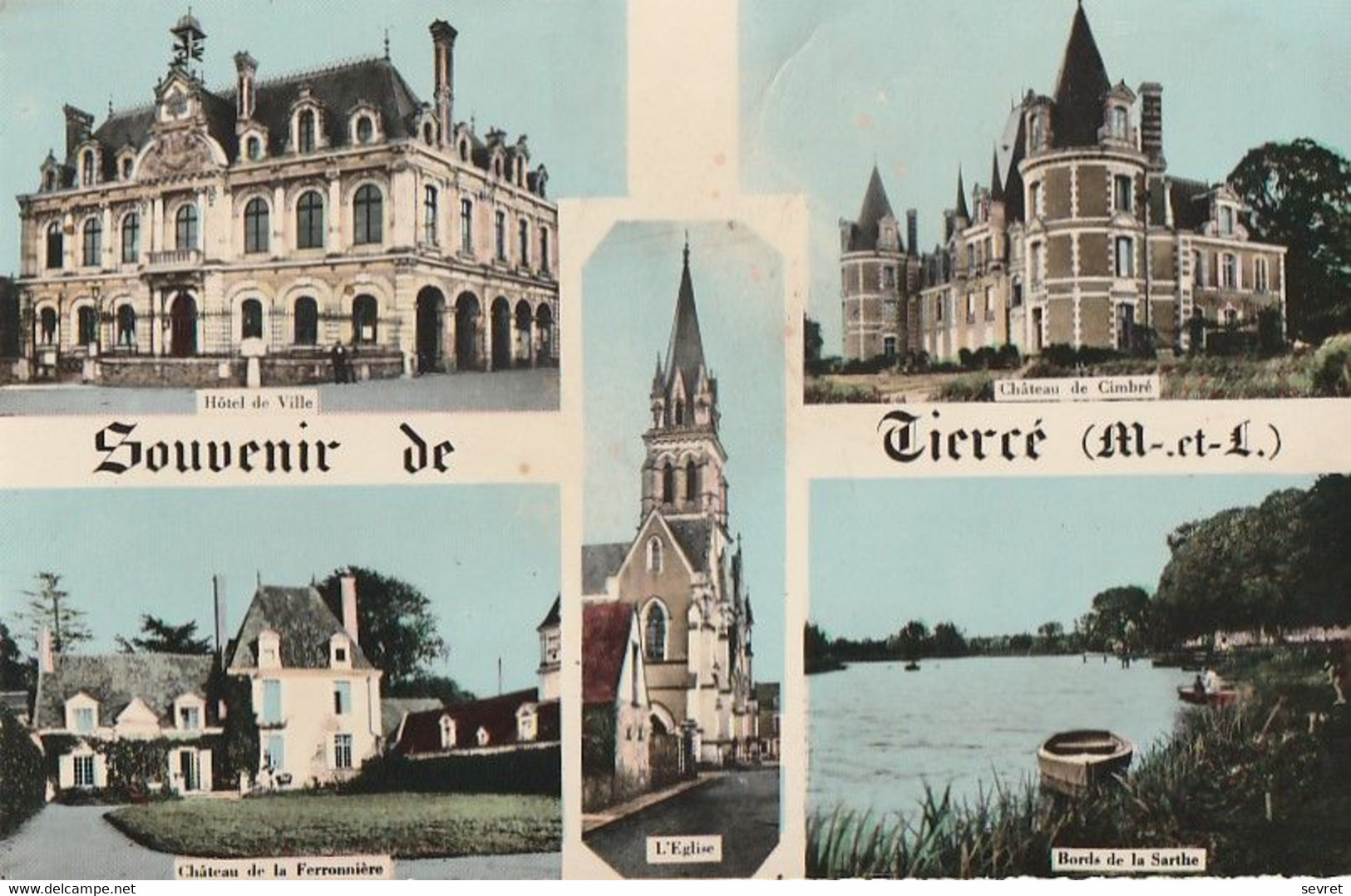 Souvenir De Tierce. - Multivues. CPSM 9x14 - Tierce