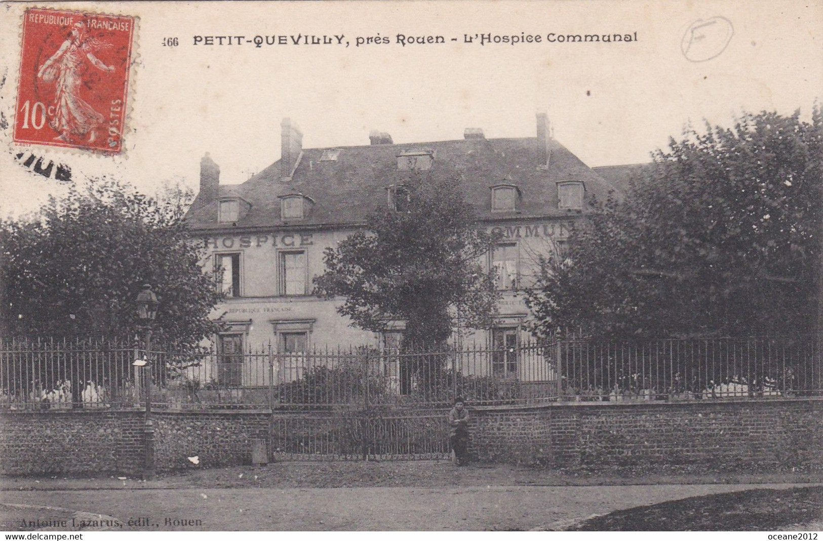 76 Le Petit Quevilly. L'Hospice Communal - Le Petit-Quevilly