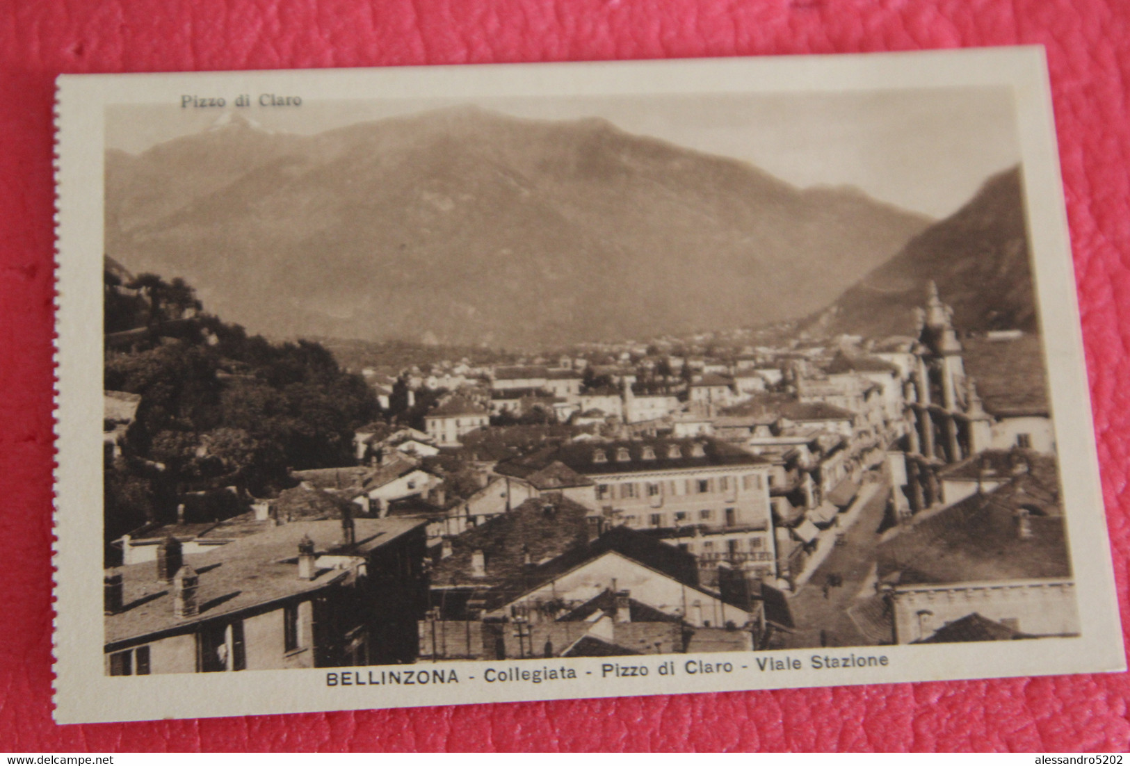 Ticino Bellinzona Viale Stazione Ed. Casagrande NV - Agra