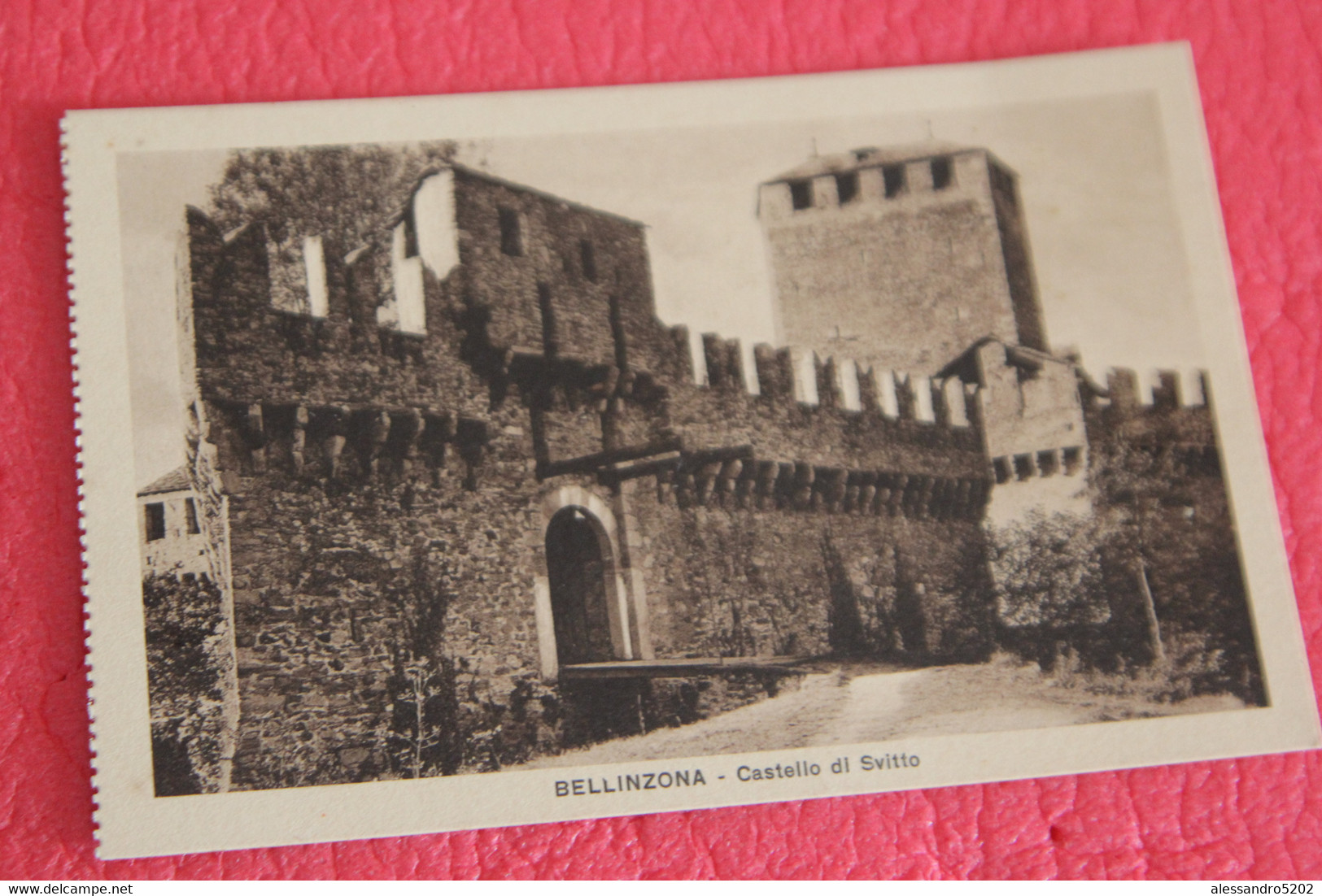 Ticino Bellinzona Il Castello Svitto Ed. Casagrande NV - Agra